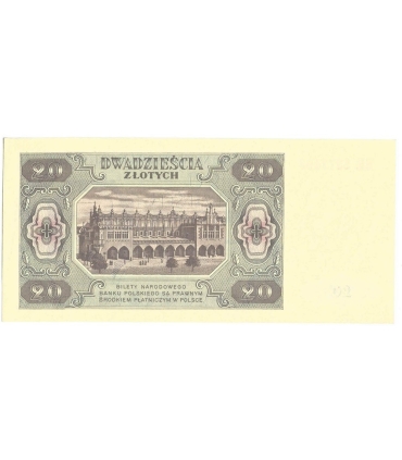 20 zł 1948, stan 1, seria HR
