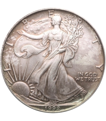 1 Dollar Liberty Orzeł 1999 Ag 999 stan 1