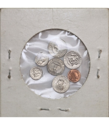 USA miniaturowe repliki 7 popularnych monet amerykańskich