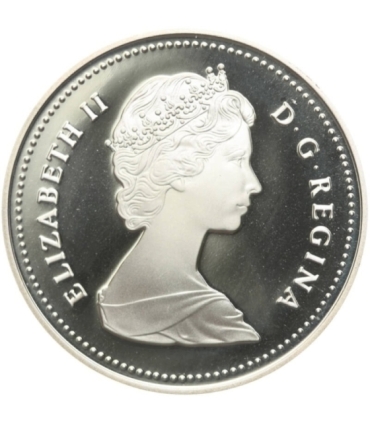 Kanada, 1 dolar - Pacific Express 1986 r.  + certyfikat