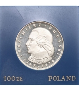 100 zł, Kazimierz Pułaski 1976