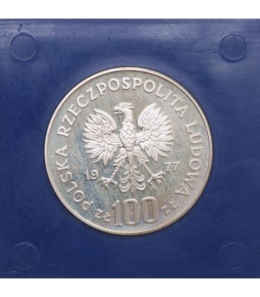 100 zł, Zamek królewski na Wawelu, 1977 r. w klipie