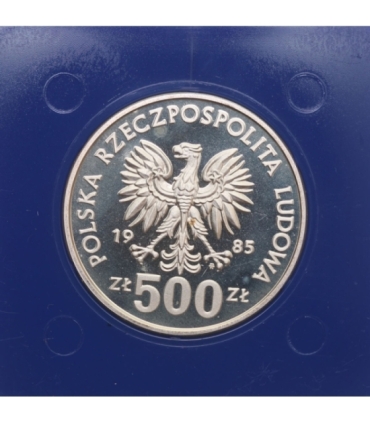 500 zł, 40-lecie ONZ, 1985 r.