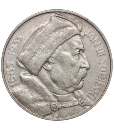 10 zł Jan III Sobieski 1933, stan 3+