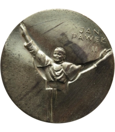 Medal Jan Paweł II - 600 lat Jasnej Góry, srebro Ag900