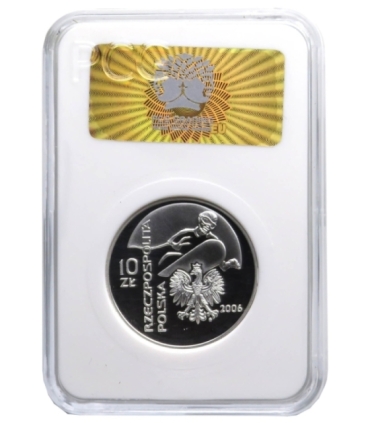 10 zł, XX Igrzyska Olimpijskie Turyn 2006 snowboard PCG PR70