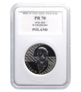 10 zł, Hipolit Cegielski, 2013, PCG PR70