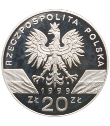 20 zł, Wilk (łac. Canis lupus), Wilki