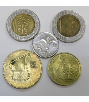 Izrael 1 lira, 5733 (1973), 25 rocznica - Niepodległość menniczy