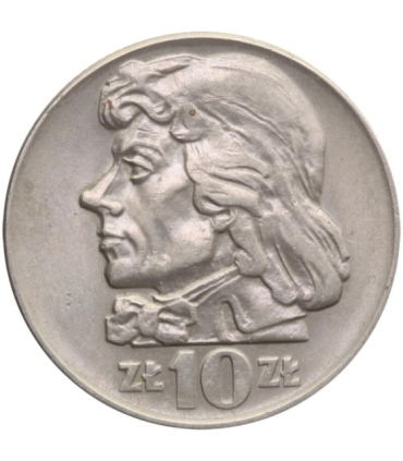 10 złotych Tadeusz Kościuszko 1966, stan 1-