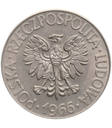 10 złotych Tadeusz Kościuszko 1966, stan 1-
