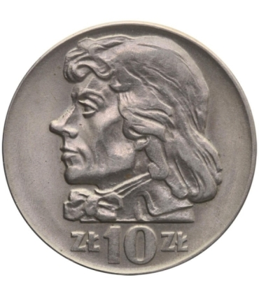 10 złotych Tadeusz Kościuszko 1966, stan 1-