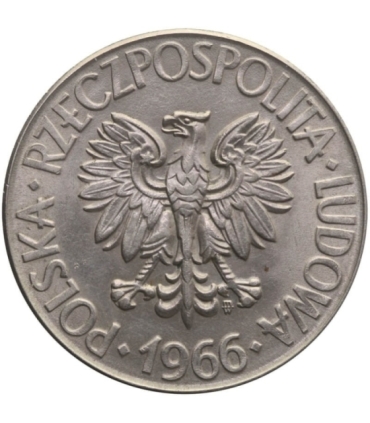 10 złotych Tadeusz Kościuszko 1966, stan 1-