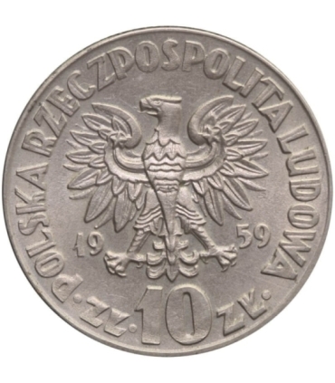 10 zł, Mikołaj Kopernik, 1959, stan 1-