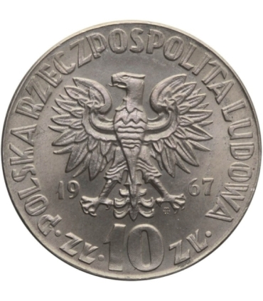 10 zł, Mikołaj Kopernik, 1967 stan 1-