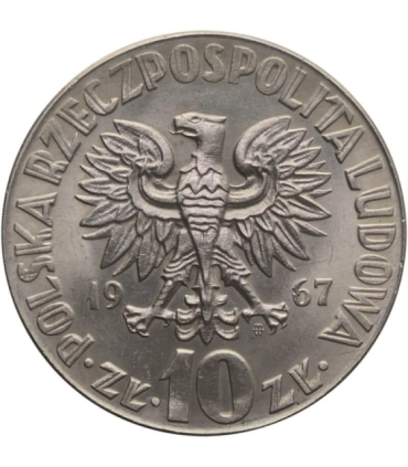 10 zł, Mikołaj Kopernik, 1967 stan 1/1-