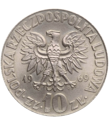10zł Mikołaj Kopernik 1969, stan 1