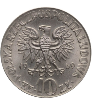 10zł Mikołaj Kopernik 1969, stan 1