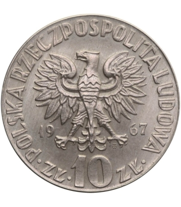 10 zł, Mikołaj Kopernik, 1967 stan 1