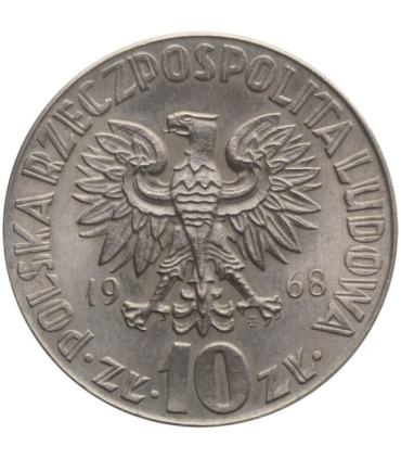 10zł Mikołaj Kopernik 1968, stan 1-