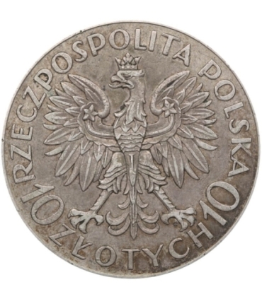 10 zł Jan III Sobieski 1933, stan 3