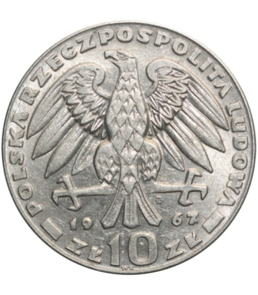 10 zł Karol Świerczewski, 1967, piękna, wyselekcjonowana