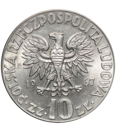 10 zł Mikołaj Kopernik, 1967, piękna, wyselekcjonowana