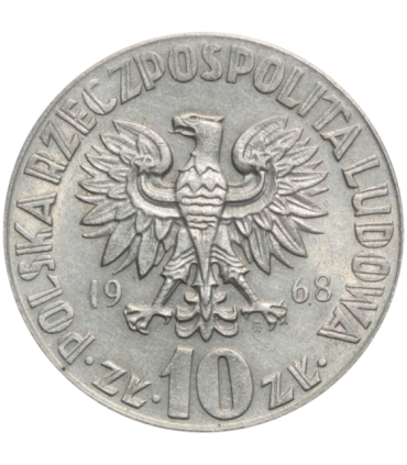 10 zł Mikołaj Kopernik, 1968, piękna, wyselekcjonowana
