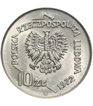 10 zł 50 lat portu w Gdyni, 1972, piękna, wyselekcjonowana