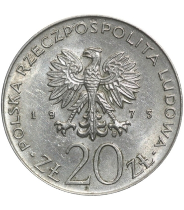 20 zł Międzynarodowy rok kobiet, 1975, piękna, wyselekcjonowana