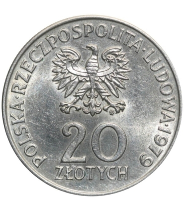 20 zł Międzynarodowy rok dziecka, 1979, piękna, wyselekcjonowana