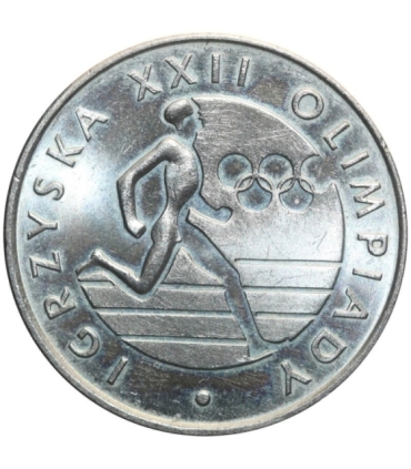 20 zł Igrzyska XXII Olimpiady, 1980, piękna, wyselekcjonowana