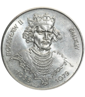 50 zł Bolesław II Śmiały, 1981, piękna, wyselekcjonowana