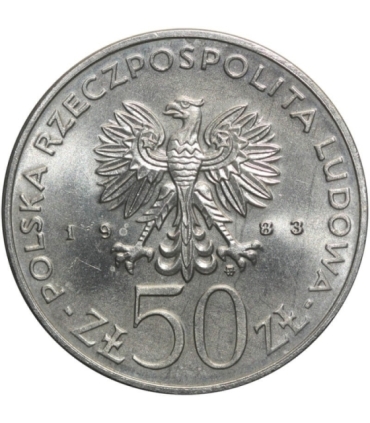 50 zł Jan III Sobieski, 1983, piękna, wyselekcjonowana