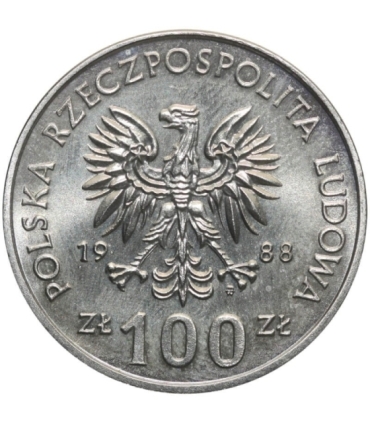 100 zł Jadwiga, 1988, piękna, wyselekcjonowana