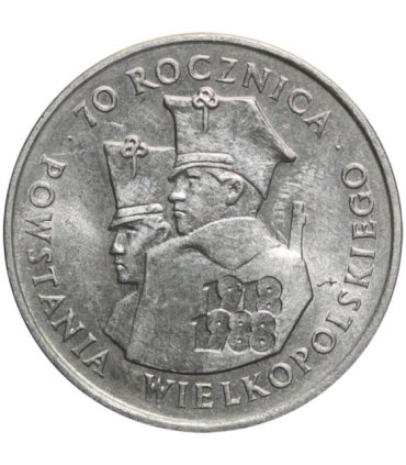 100 zł 70. Rocznica Powstania Wielkopolskiego, 1988, piękna, wyselekcjonowana