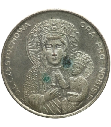 Medal Jan Paweł II - Częstochowa Klasztor 1987