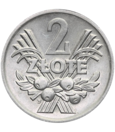 2 zł Jagody, 1974 mennicze, stan 1-