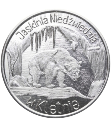 Medal / żeton Jaskinia Niedźwiedzia w Kletnie