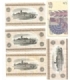 4 x 10 kroner 1936 Dania + 1 x 5 Kronor Szwecja 1968