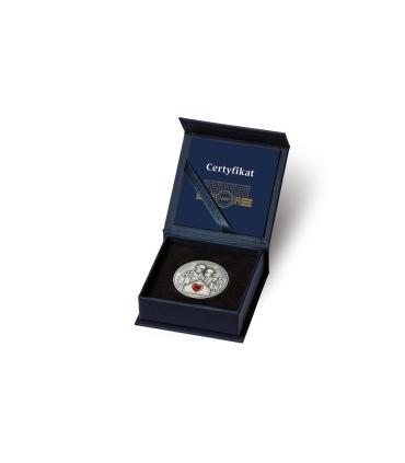 50 zł Pamięci Rodziny Ulmów, 2024, Srebro Ag999