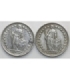 Szwajcaria Lot: 2 x 1/2 franka, 1948, 1952