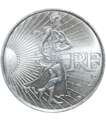 Francja 10 euro, 2009 Siewca, srebro Ag900