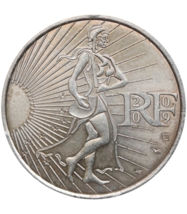 Francja 10 euro, 2009 Siewca, srebro Ag900