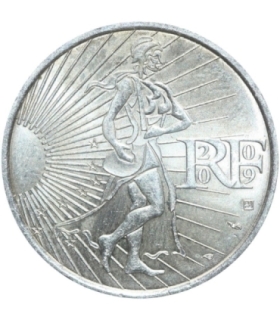 Francja 10 euro, 2009 Siewca, srebro Ag900