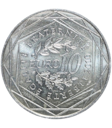 Francja 10 euro, 2010 Francuskie regiony - Ile-de-France, Srebro Ag900