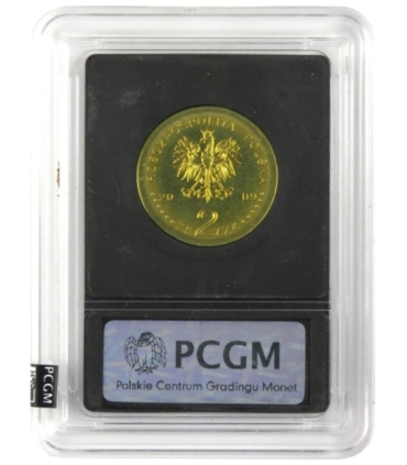 2 zł GN, Ksiądz Jerzy Popiełuszko, 2009, slab PCGM