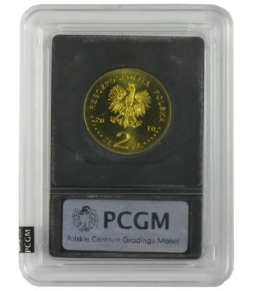 2 zł GN, Miasta w Polsce – Stare Miasto w Warszawie, 2010, slab PCGM