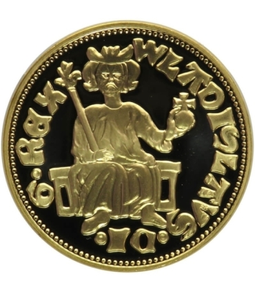 Replika Floren Wł. Łokietka, Pierwsza Polska Złota Moneta