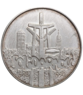 100000zł Solidarność 1990 TYP C, stan 3+